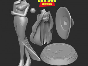 Beauty - Pokemon Masters Modèles 3D en vedette