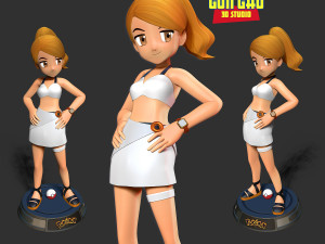 Beauty - Pokemon Trainer 3D Print Model