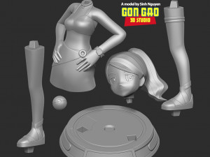 Beauty - Pokemon Trainer 3D Print Model
