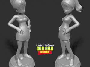 Beauty - Pokemon Trainer 3D Print Model