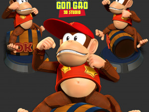 Diddy Kong Modello di stampa 3D