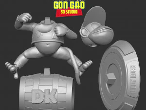 Diddy Kong 3D Print Model