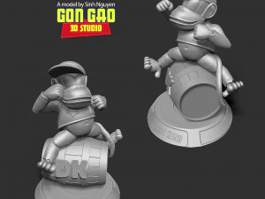 Diddy Kong 3D Print Model
