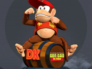 Diddy Kong 3D Print Model