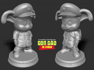 Naughty Oolong - Dragon Ball Fanart 3D Print Model