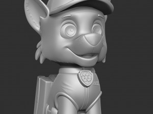 Rocky - Paw Patrol Modelo de impresión 3D