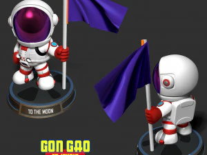 Astronaut kid 3D Print Model