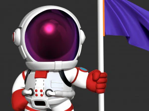 Astronaut kid 3D Print Model
