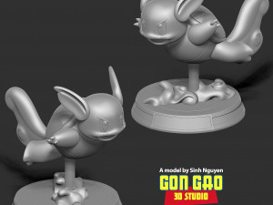 Wartortle - Pokemon Fanart 3D Baskı Modeli