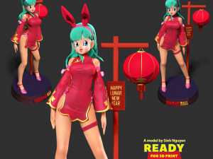 Bulma - Lunar New Year 3D Print Model