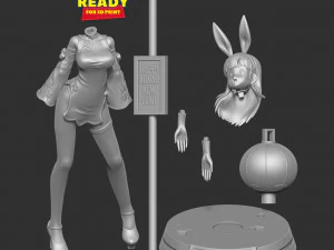 Bulma - Lunar New Year 3D Print Model