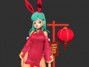 Bulma - Lunar New Year 3D Print Model