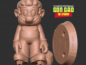 Mario is sorry 3D-printmodel