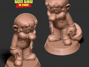 Mario is sorry 3D-printmodel