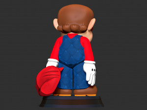Mario is sorry 3D-printmodel