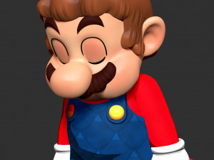 Mario is sorry 3D-printmodel