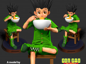 Lunch with Gon Freecss Modèles 3D en vedette