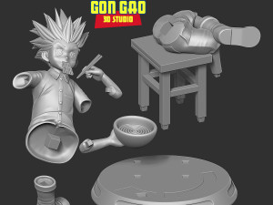 Lunch with Gon Freecss Modèles 3D en vedette