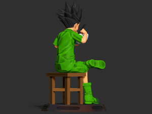 Lunch with Gon Freecss Modèles 3D en vedette