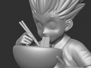 Lunch with Gon Freecss Modèles 3D en vedette
