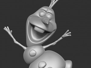 Olaf is happy 3D 打印模型