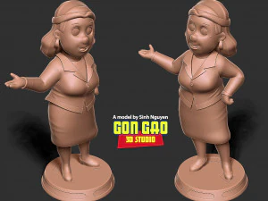 Mayor Goodway - Paw Patrol Fanart 3D Print Model