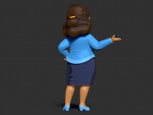 Mayor Goodway - Paw Patrol Fanart Modello di stampa 3D