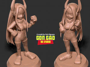 Mirko - My Hero Academia Fanart 3D Print Model
