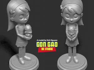 Katie - Paw Patrol Fanart 3D Принт Модель