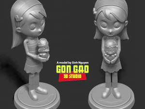 Katie - Paw Patrol Fanart 3D Print Model