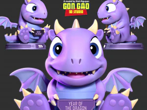2024 - Year of the dragon 3D Print Model