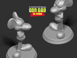 Danger Mouse Fanart Modelo de Impressão 3D