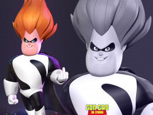 Syndrome - The Incredibles Fanart 3D Print Model