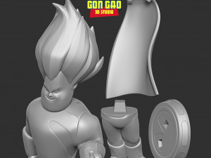 Syndrome - The Incredibles Fanart 3D 프린트 모델