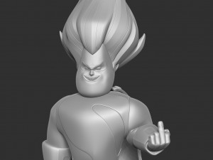 Syndrome - The Incredibles Fanart 3D 프린트 모델