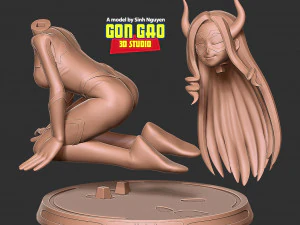 Mount Lady - My hero academia 3D Print Model