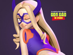 Mount Lady - My hero academia 3D Print Model