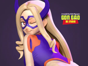 Mount Lady - My hero academia 3D Print Model