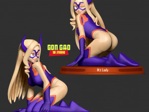 Mount Lady - My hero academia 3D Print Model
