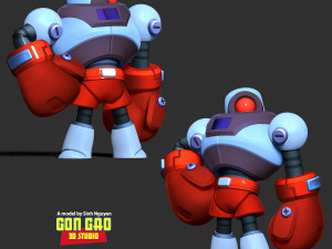 Melee Robot - Brawl Stars 3D Baskı Modeli