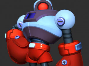 Melee Robot - Brawl Stars 3D Print Model