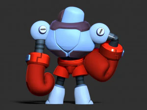 Melee Robot - Brawl Stars 3D Print Model