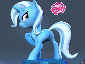 Trixie - Little Pony 3D Print Model