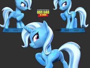 Trixie - Little Pony 3D Print Model
