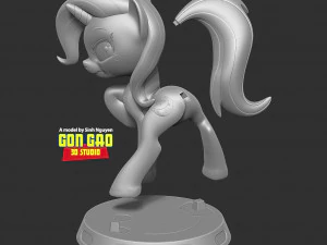 Trixie - Little Pony 3D Print Model