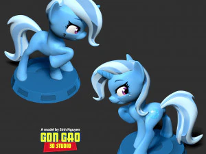Trixie - Little Pony 3D Print Model