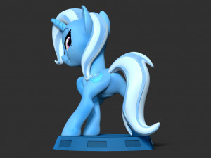 Trixie - Little Pony 3D Druckmodell
