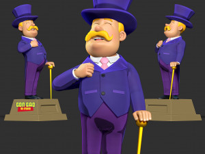 Mayor Humdinger - Paw Patrol Fanart Modelo de Impressão 3D
