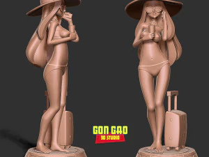 Beauty bikini 3D Print Model