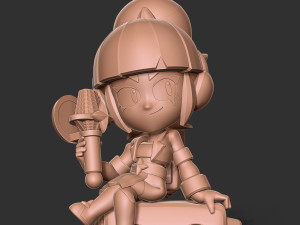Janet - Brawl Stars 3D Print Model